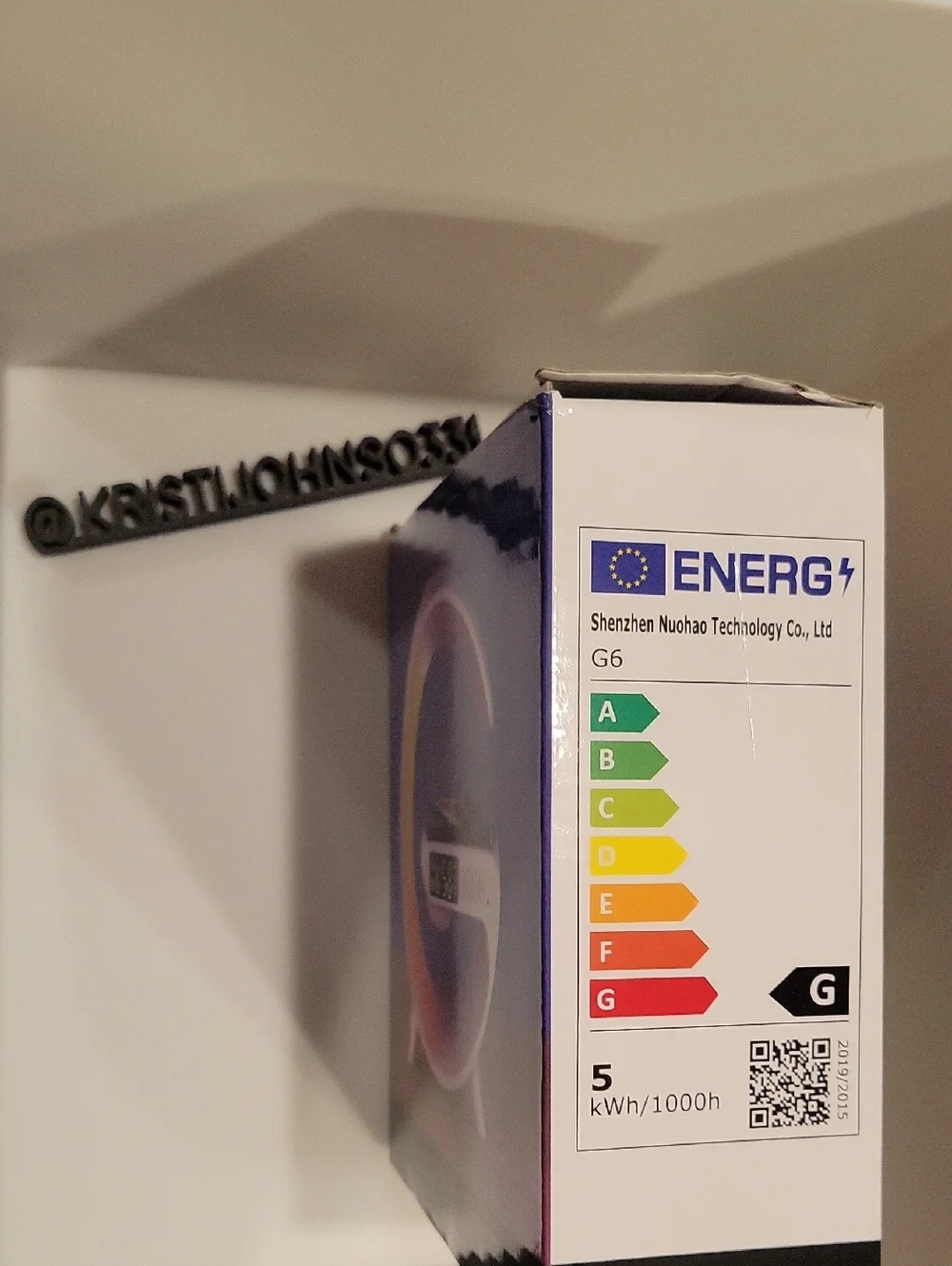 ENERG G6 Sunrise LED Alarm Clock - Multicolor Ring